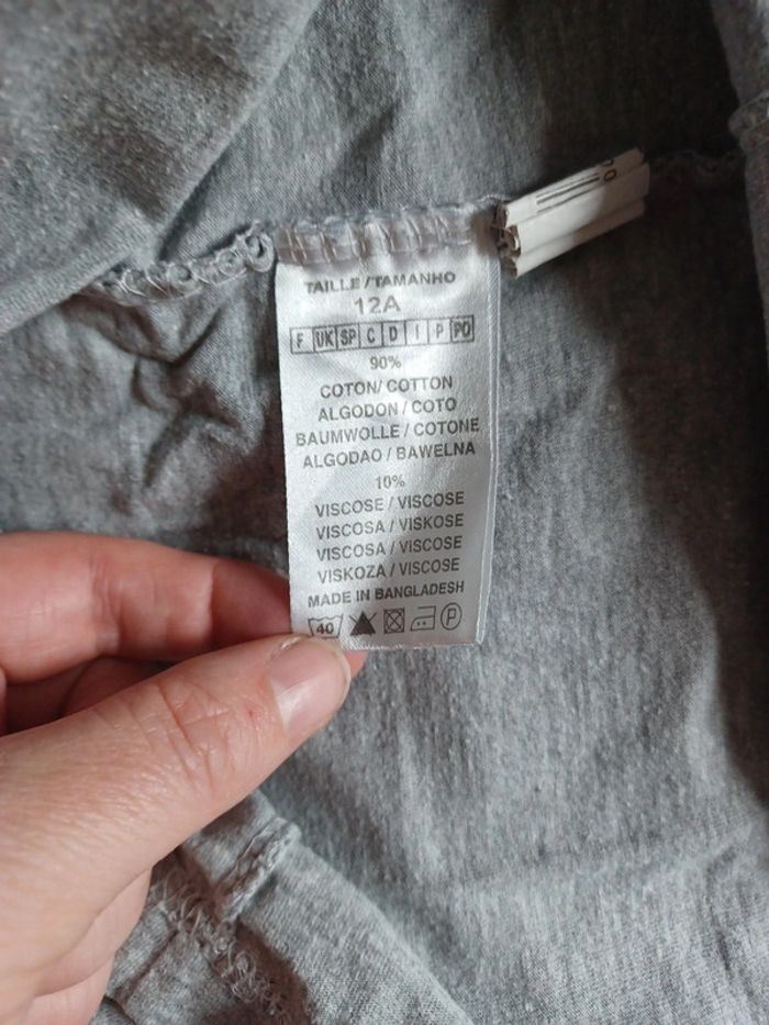 Lot 3 tee-shirts ML 12 ans - photo numéro 17