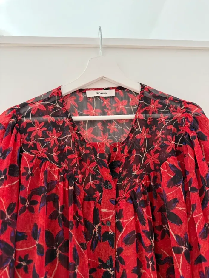 Belle blouse fluide Promod 🌸 XL 42 - photo numéro 2