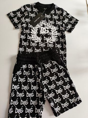 Ensemble garçon t-shirt short neuf 5ans