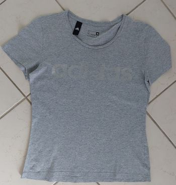 Tee-shirt Adidas gris souris