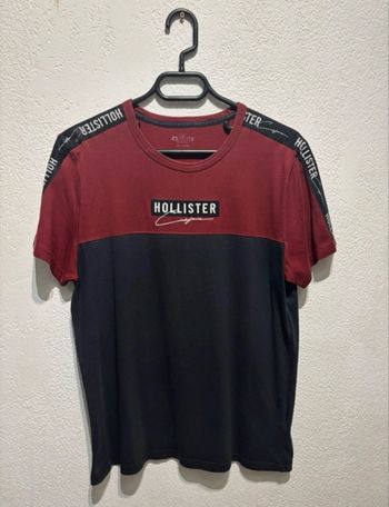 Tee shirt rouge et bordeaux - Hollister