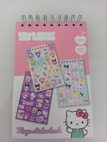 Bloc stickers 80 pages Hello Kitty 