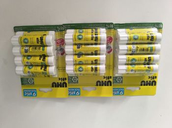 Lot de 27 colles uhu - 3x9