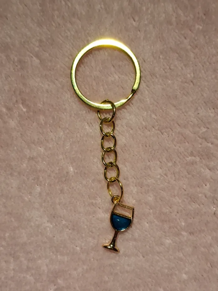 đ· Porte-clĂ©s Verre Ă vin chic