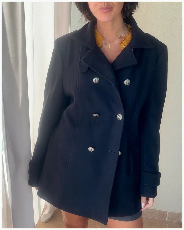 Caban Saint James bleu marine 46 très bon état