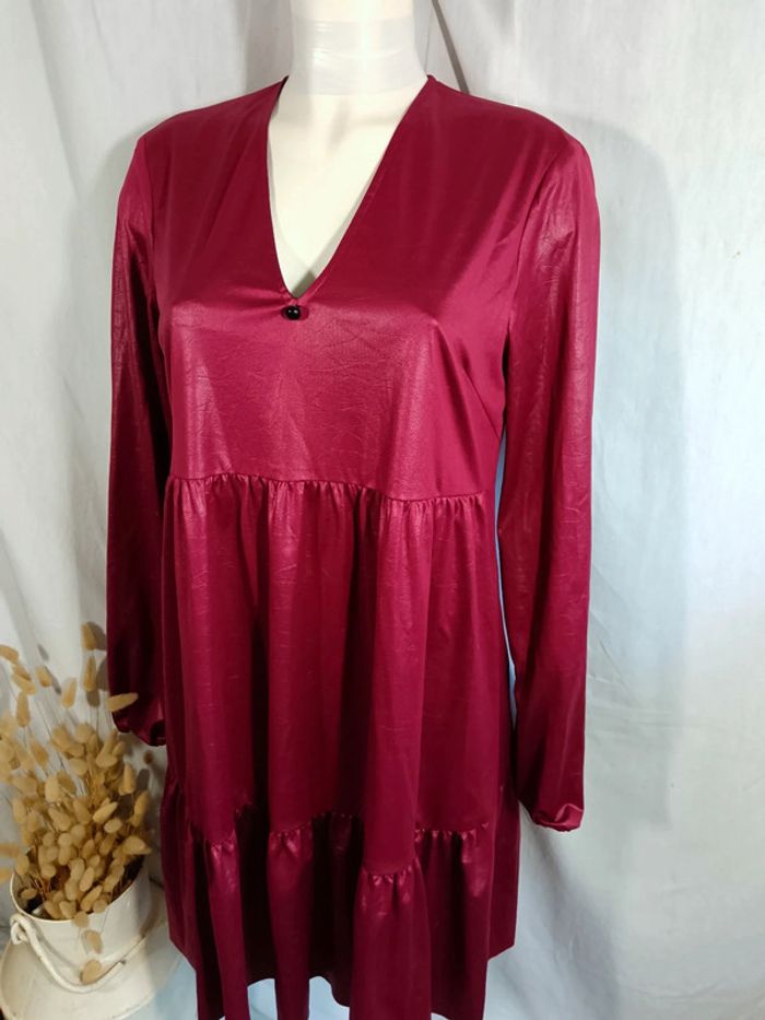 Robe courte babydoll | Pinko | t. 40 - photo numéro 2