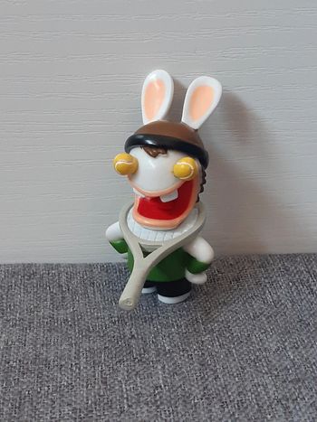 Figurine Ubisoft Lapin 🐰 🐇 Crétin tennis 🎾