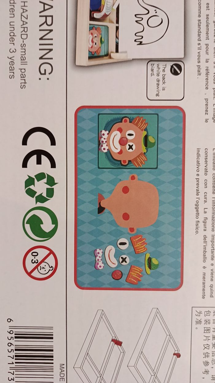 Jeu d'image clown - photo numéro 4