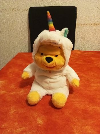 Winnie déguisé en licorne, Disney Nicotoy