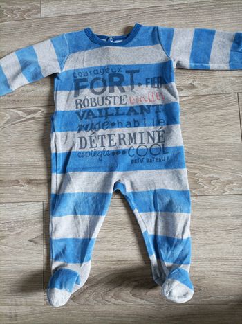Pyjama 9 mois petit bateau