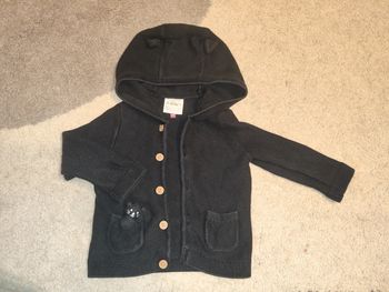 Veste à capuche 18 mois