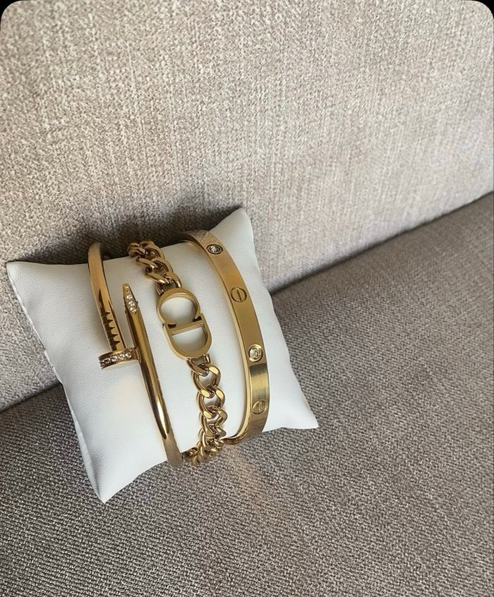 Bracelet love + clou + cd