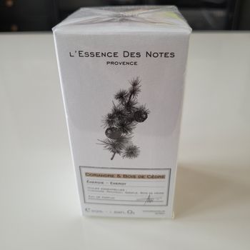 L'essence des notes - Coriandre & Bois de cèdre 