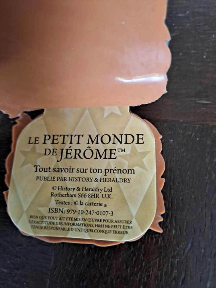 Porte clé Jérôme - photo numéro 3