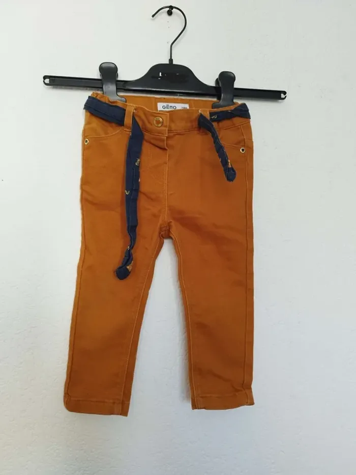 pantalon pour bébé fille 18 mois Gémo