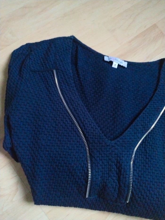 Scottage taille 1 bleu foncé - photo numéro 3