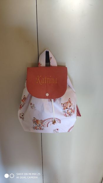 Sac a dos personnalisé