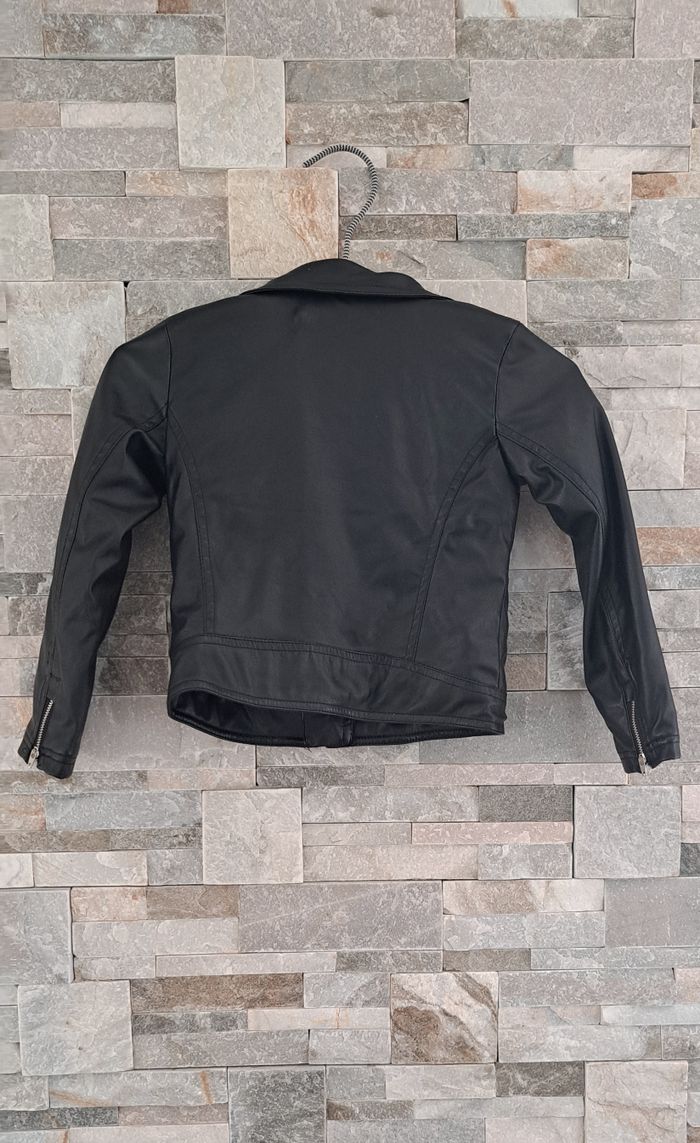 Jolie veste perfecto noir - photo numéro 2