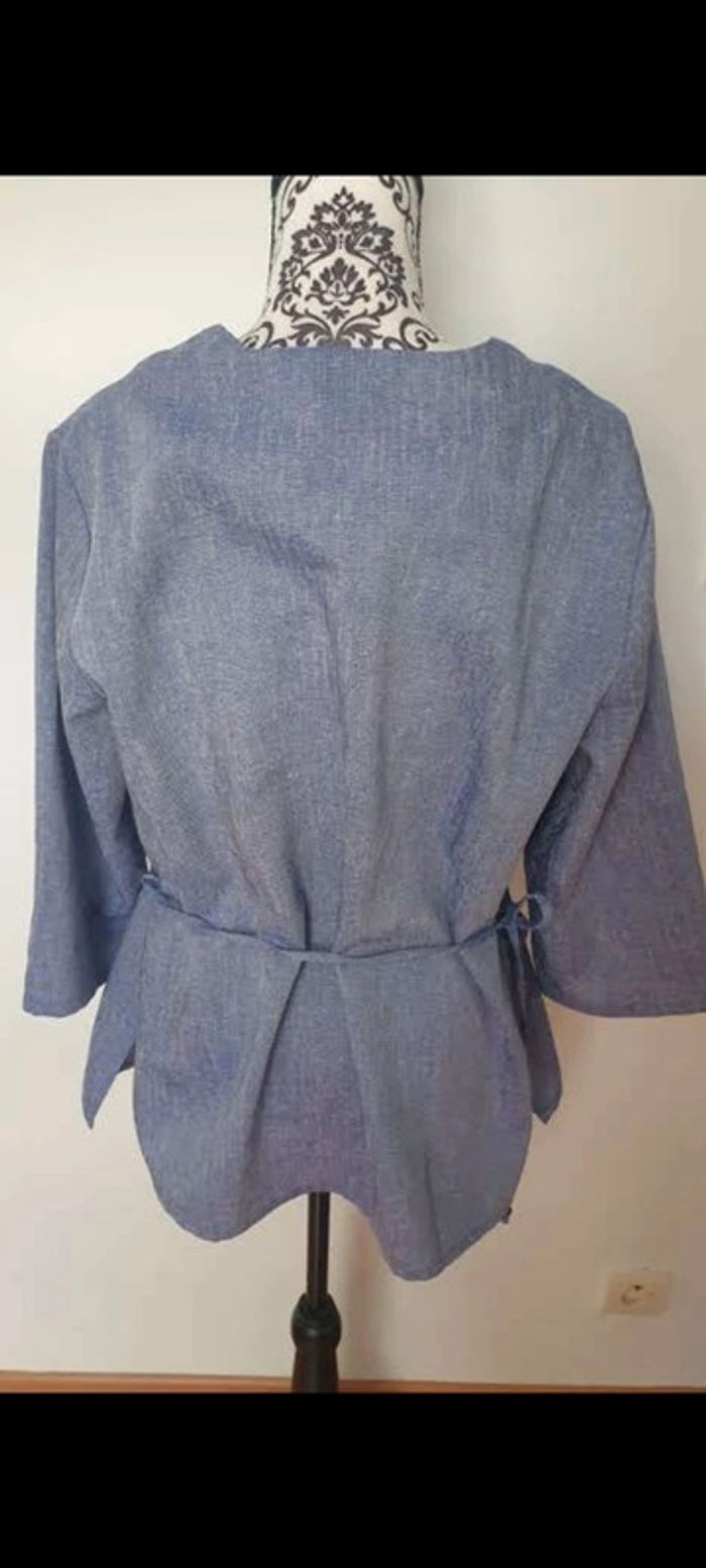 Blouse manches 3/4 neuve - photo numéro 3