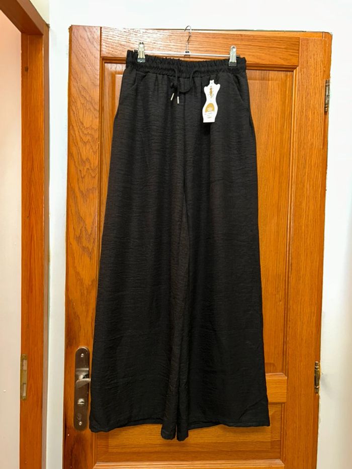 Pantalon taille haute noir