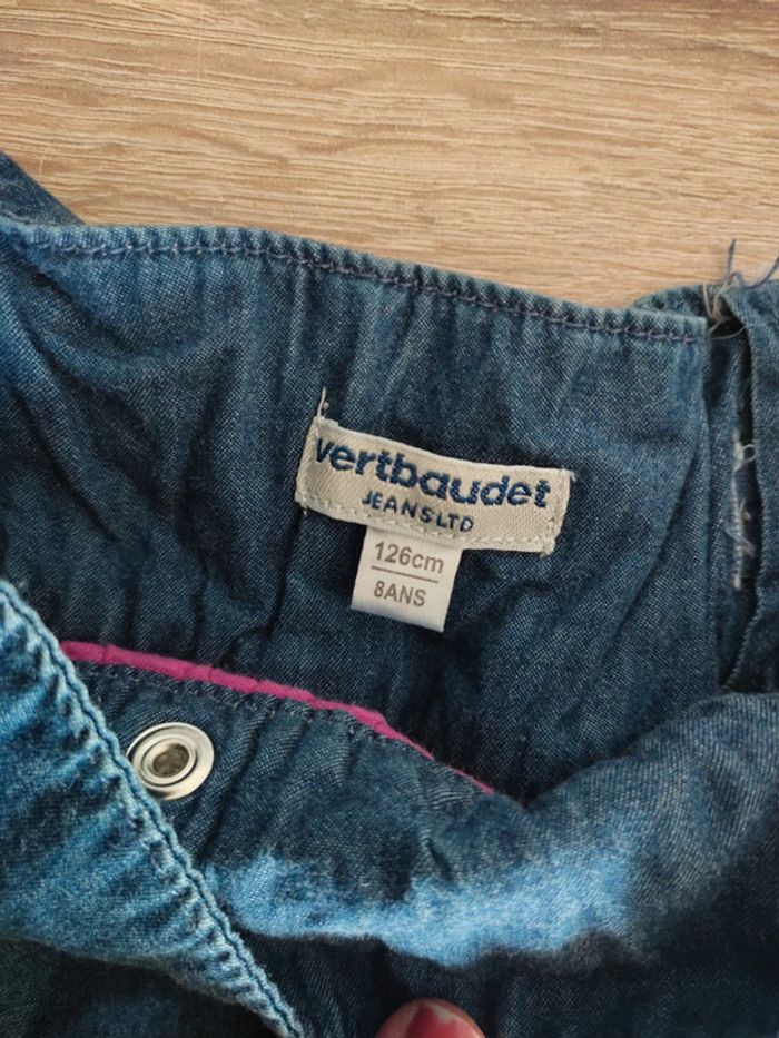 Jupe jeans Vertbaudet 8 ans - photo numéro 2