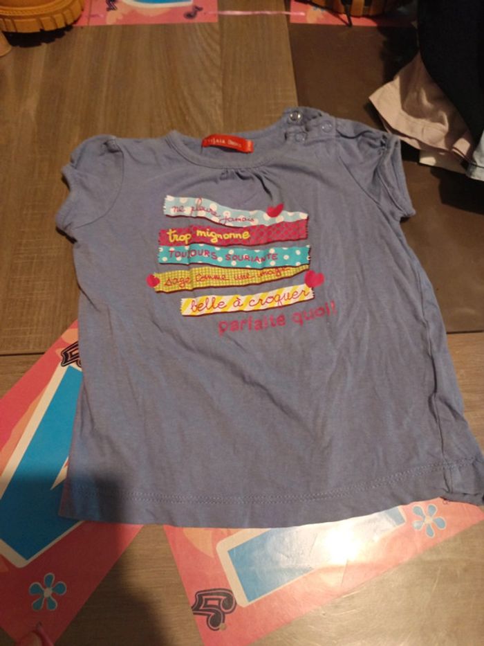 Tee-shirt manche courte 24 mois