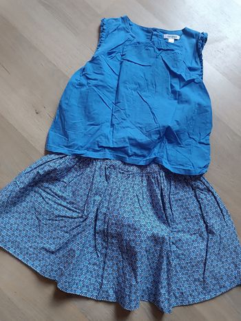 Robe manches courtes