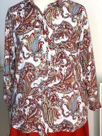 🌹Chemise fleurie Manoukian🌹