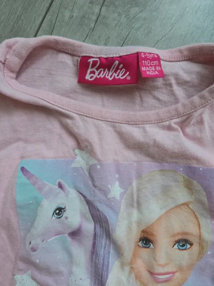Pyjamas barbie 4/5 ans - photo numéro 2