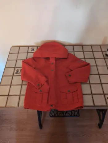 Veste légère rouge Verbaudet 4 ans