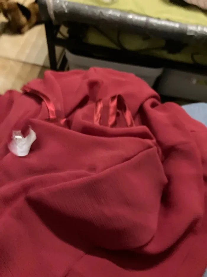 Robe rouge à volants @ - photo numéro 4