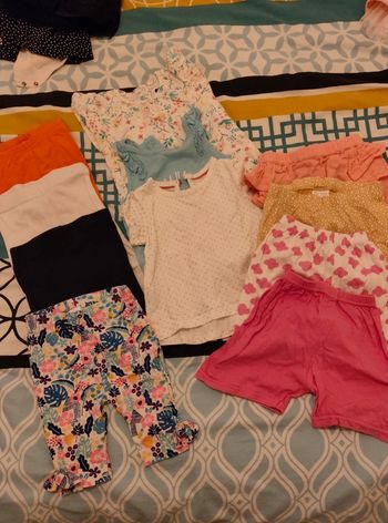 Lot bébé fille 6 mois été