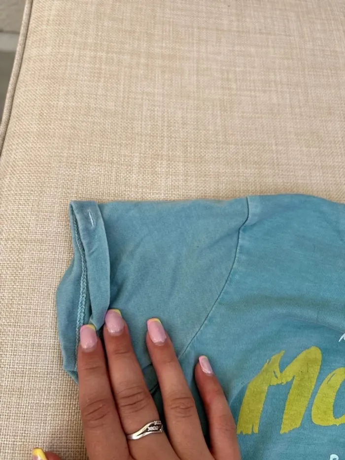 t shirt bleu enfant garçon okaidi taille 8 ans - photo numéro 6