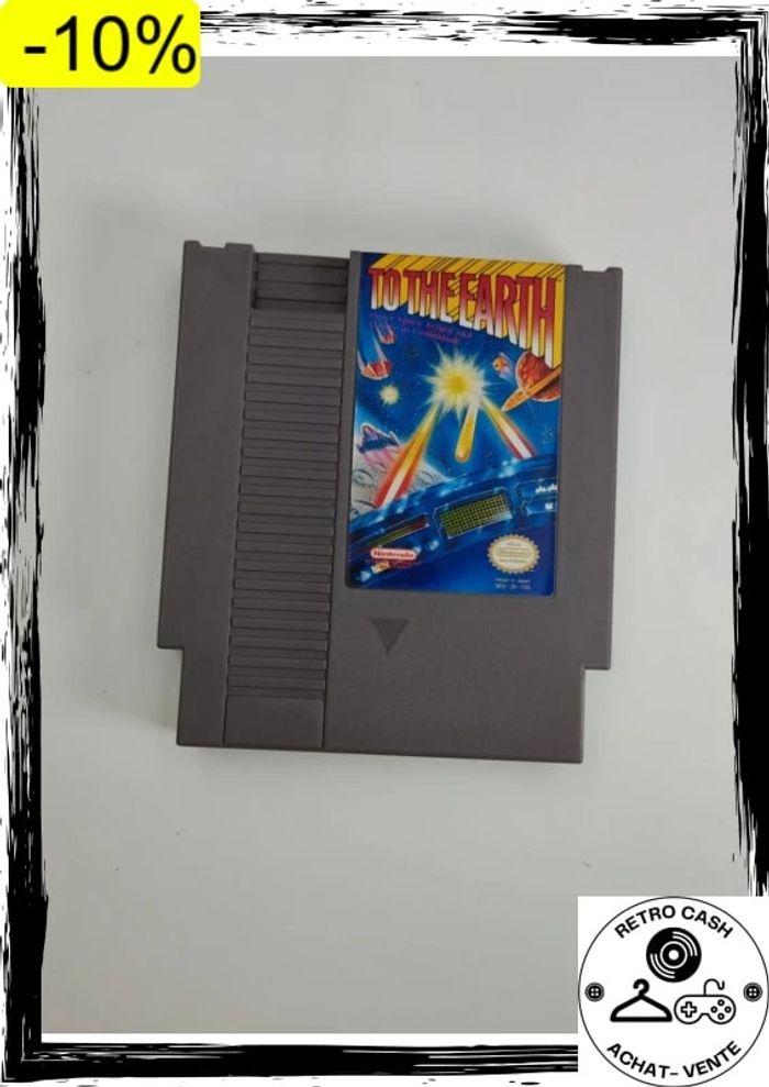To the earth Nintendo Nes fah en boite sans notice - photo numéro 4