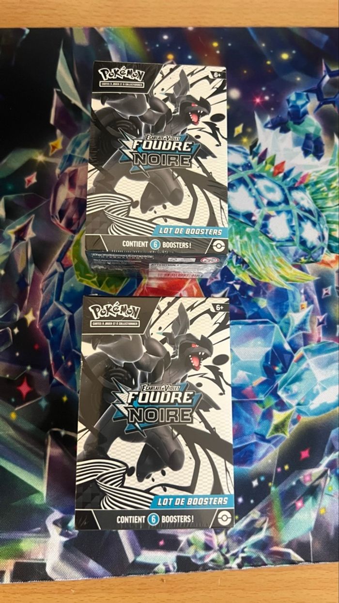 Duo de Bundle Pokemon Foudre Noire Ev10.5 .