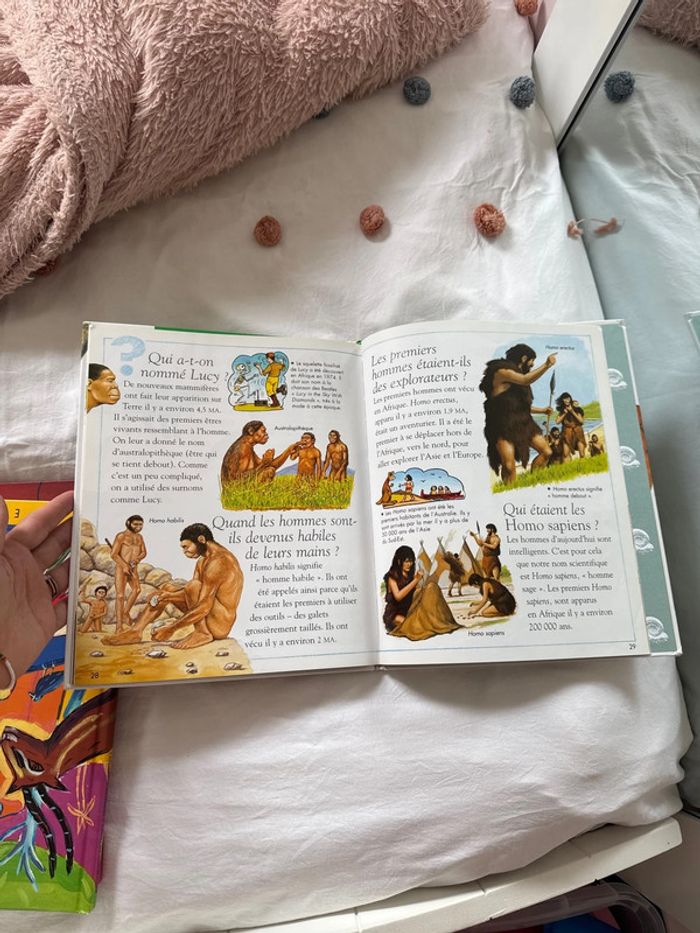 Livre préhistoire questions réponses Nathan - photo numéro 2