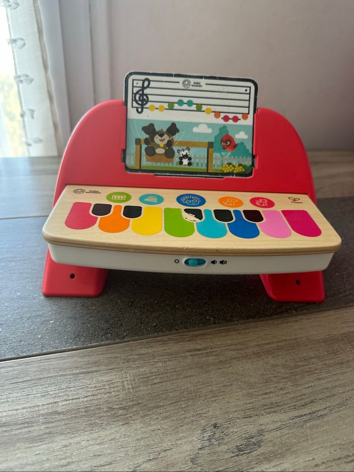 Piano en bois musicale baby eistein hape