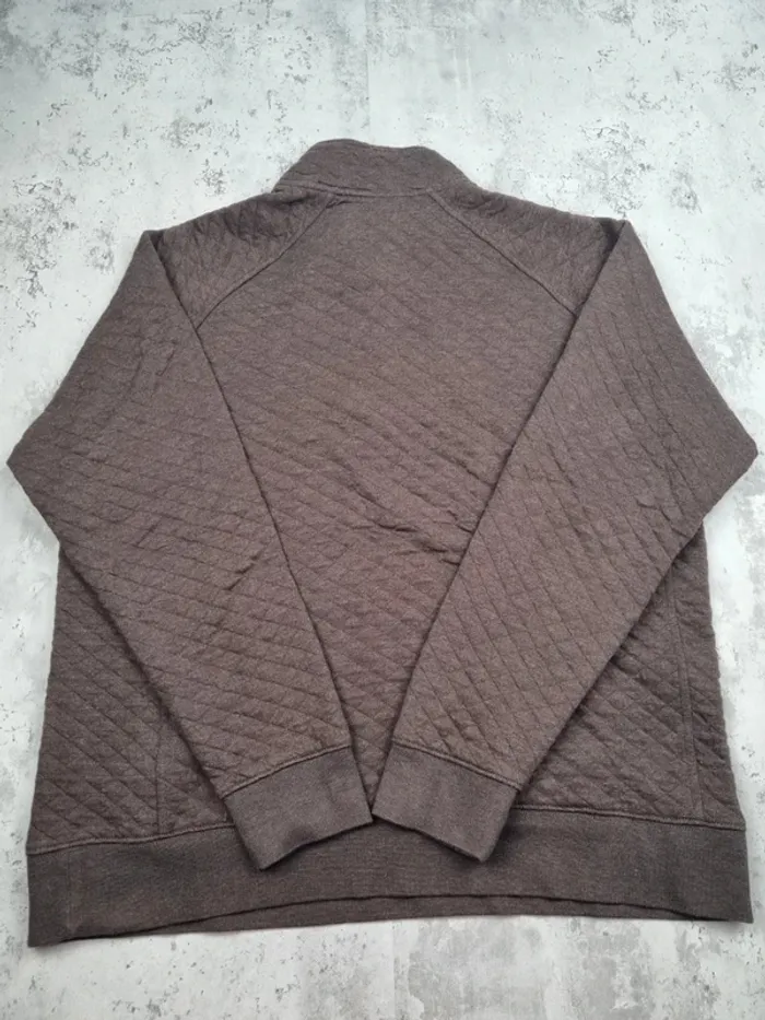 Sweat 1/4 boutons Eddie Bauer marron – Taille L Hommes - photo numéro 4