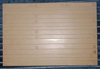 Plaque de sol maison de campagne Playmobil