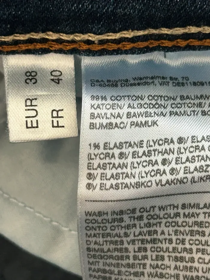 Jupe en jean taille 40 - C&A - photo numéro 4