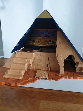 5386 pyramide du pharaon structure incomplète Playmobil