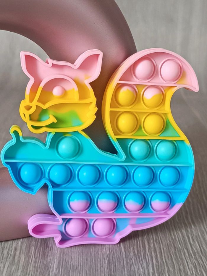 Pop it anti stress écureuil - photo numéro 2