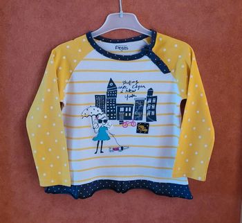 T-shirt/ chemise manches longues fille