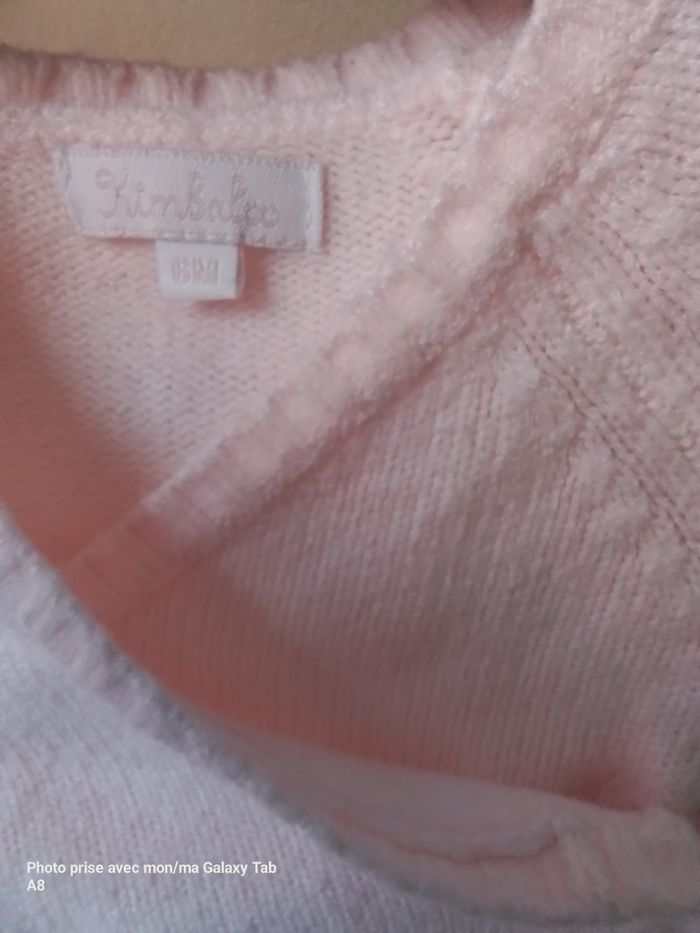 Pull caché coeur 6 mois - photo numéro 4