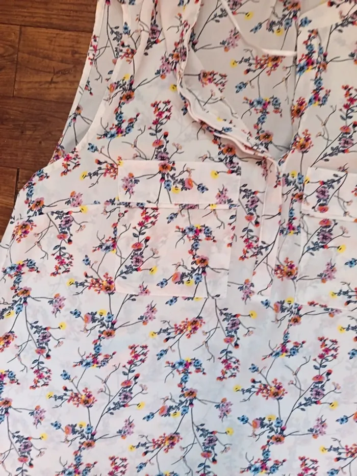 Blouse fleuri femme - photo numéro 2