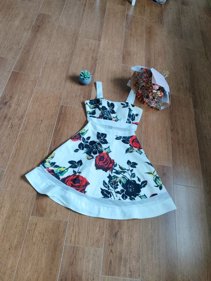 🍁 magnifique robe fleurie 🍁