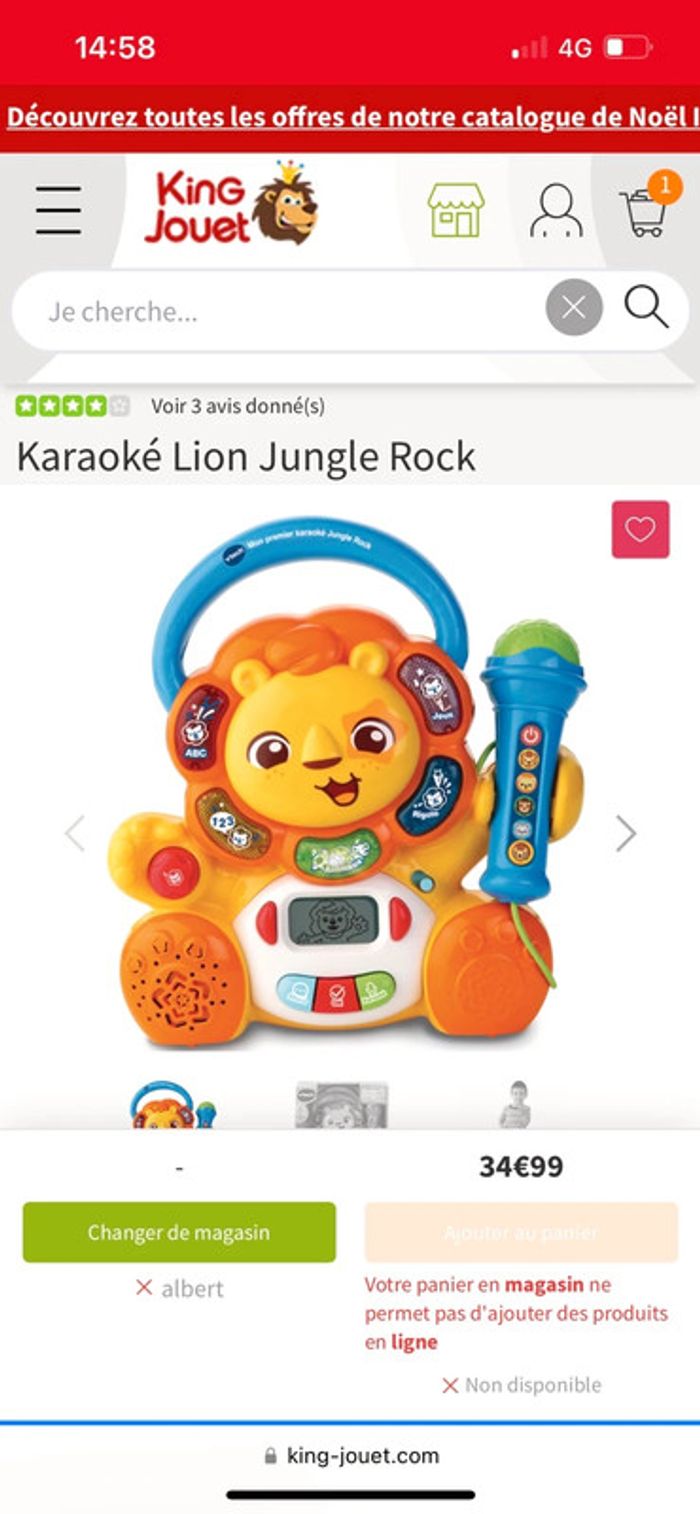 Karaoke lion jungle rock - photo numéro 4