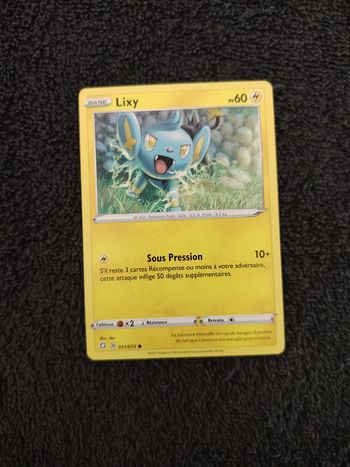 Carte Pokemon Lixy