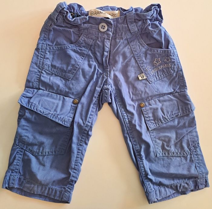 Lot de 2 pantacourts fille 4 ans TBE - photo numéro 7