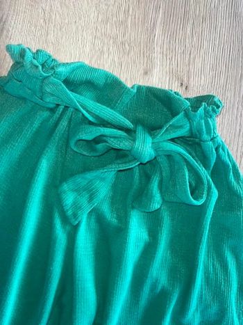 Pantalon fluide style palazzo 6 ans vert Kiabi